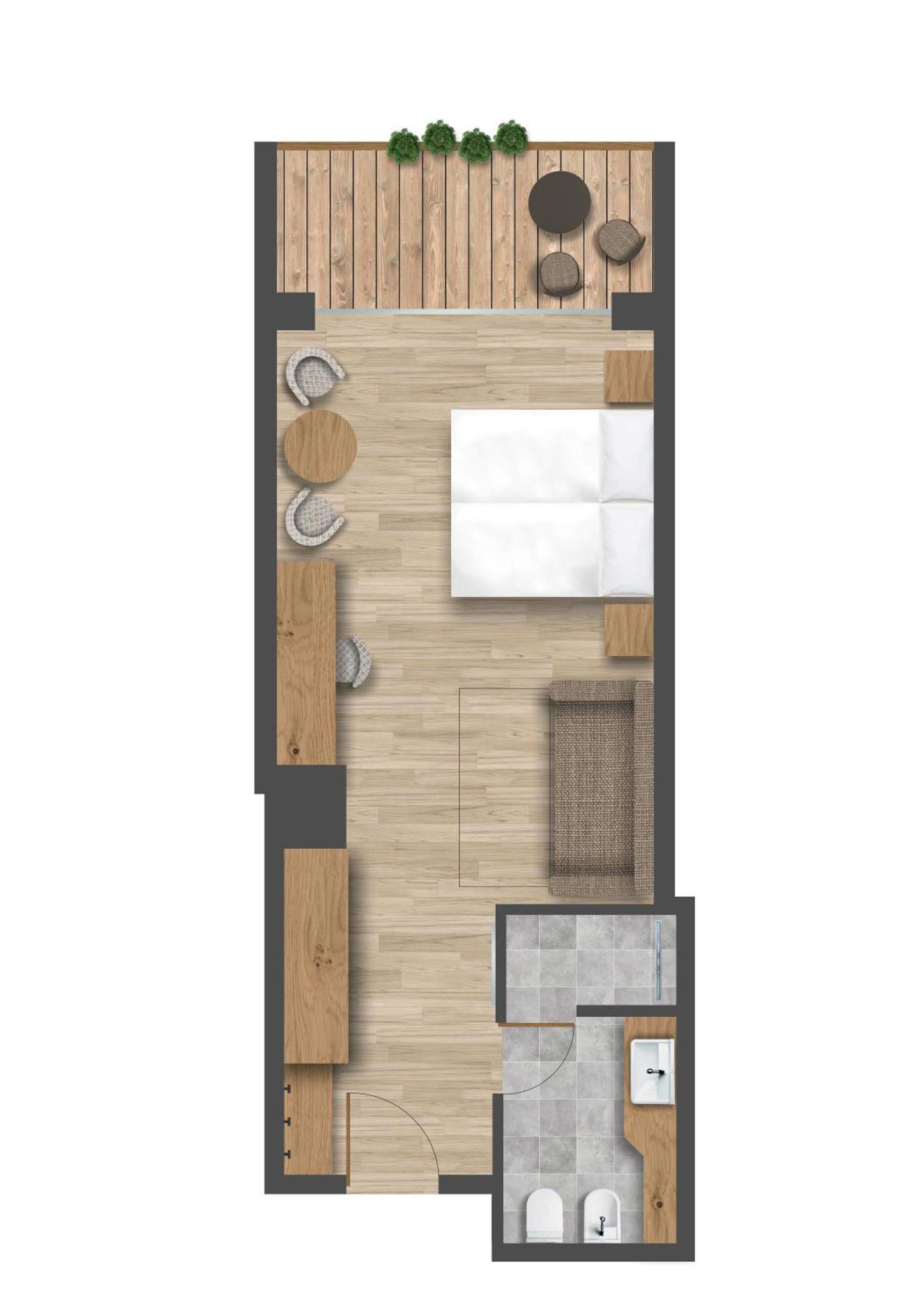 Deluxe Double or Twin Room Balcony